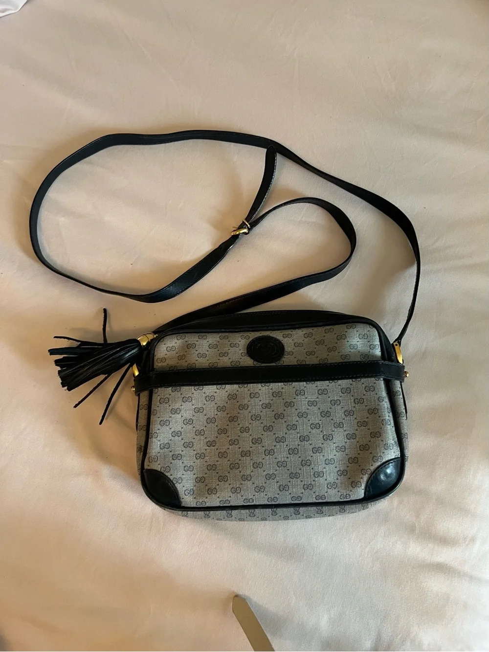 Gucci Micro GG Supreme Shoulder bag Vintage 1980s - Picture 1 of 5